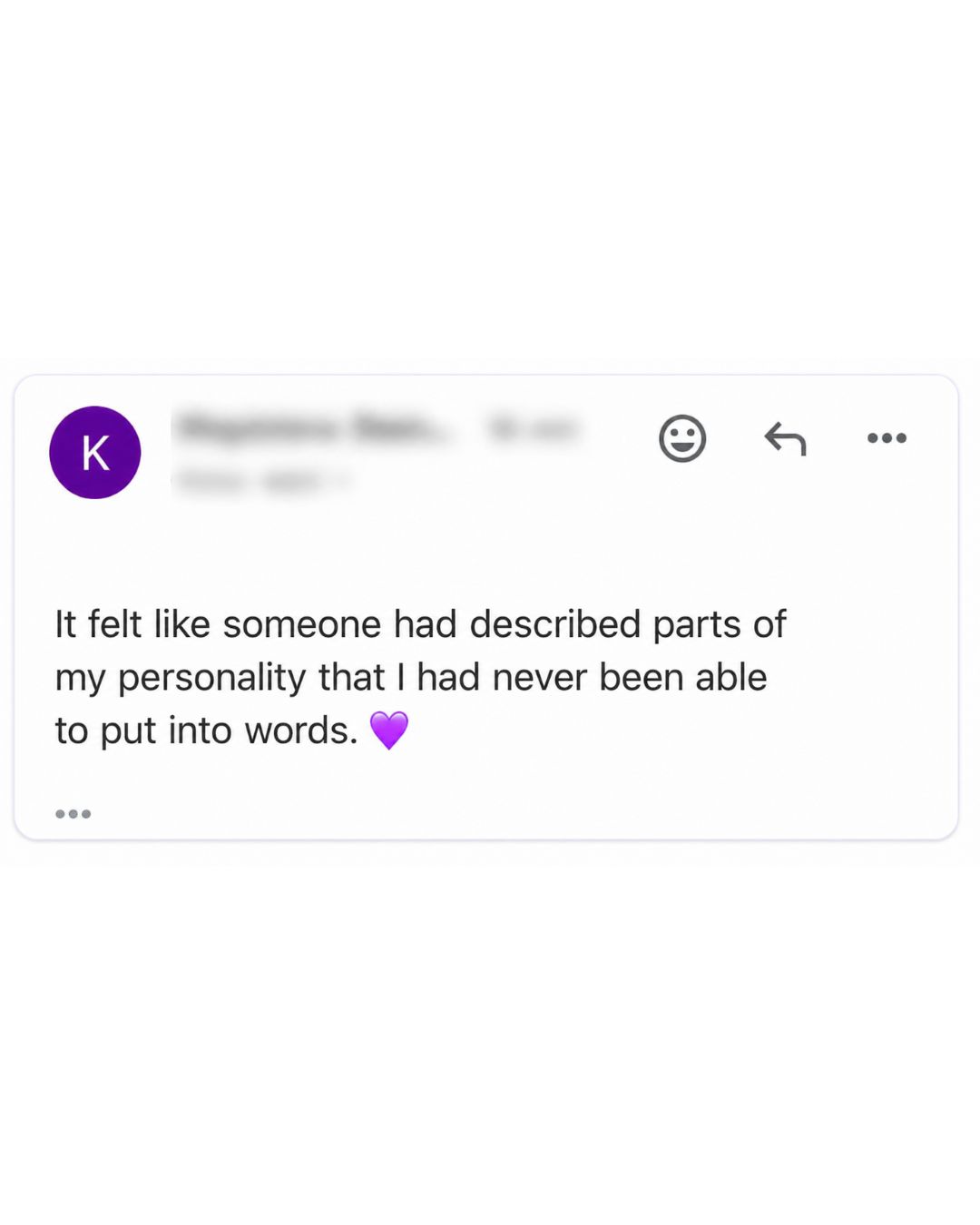 Customer review