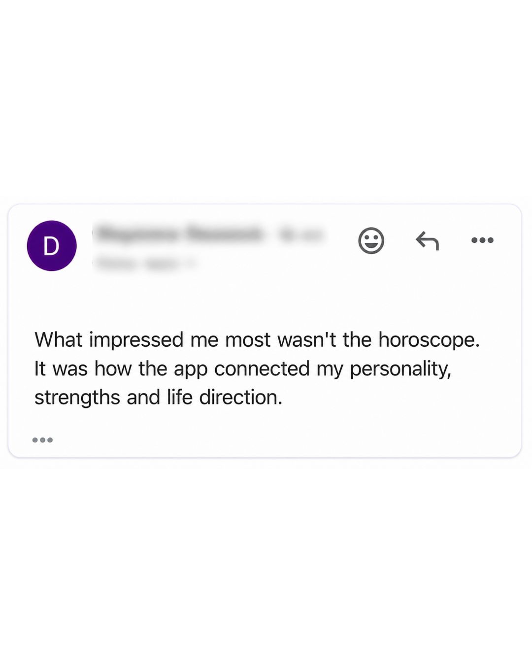 Customer review